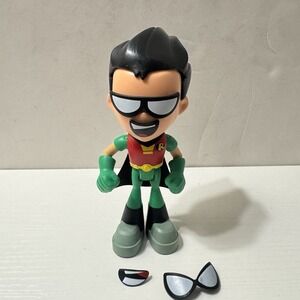Teen Titans Go! to the Movies Face-Swappers Action Figures: ROBIN, LOOSE